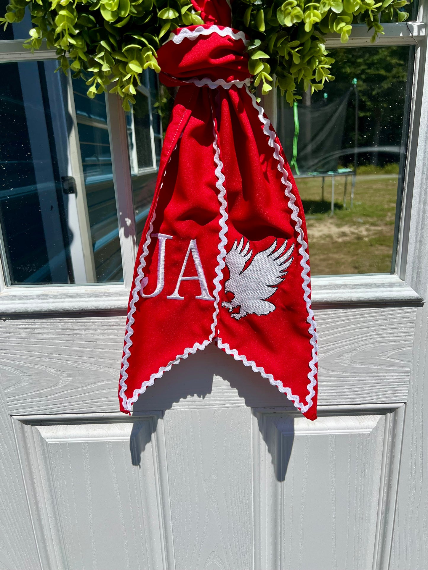 Mascot + Battle Cry Wreath Sash