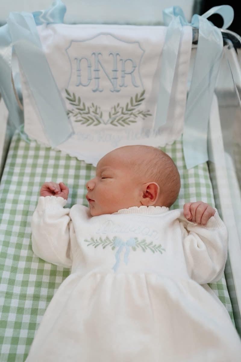 Knit Baby Gown