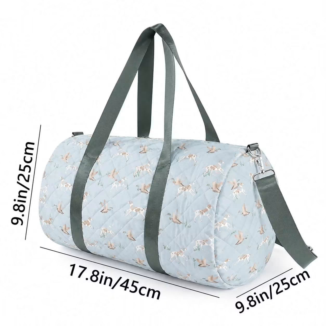 PREORDER: Quilted Duffle Bag