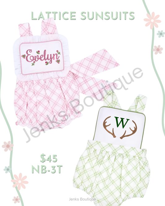 PREORDER SUNSUITS