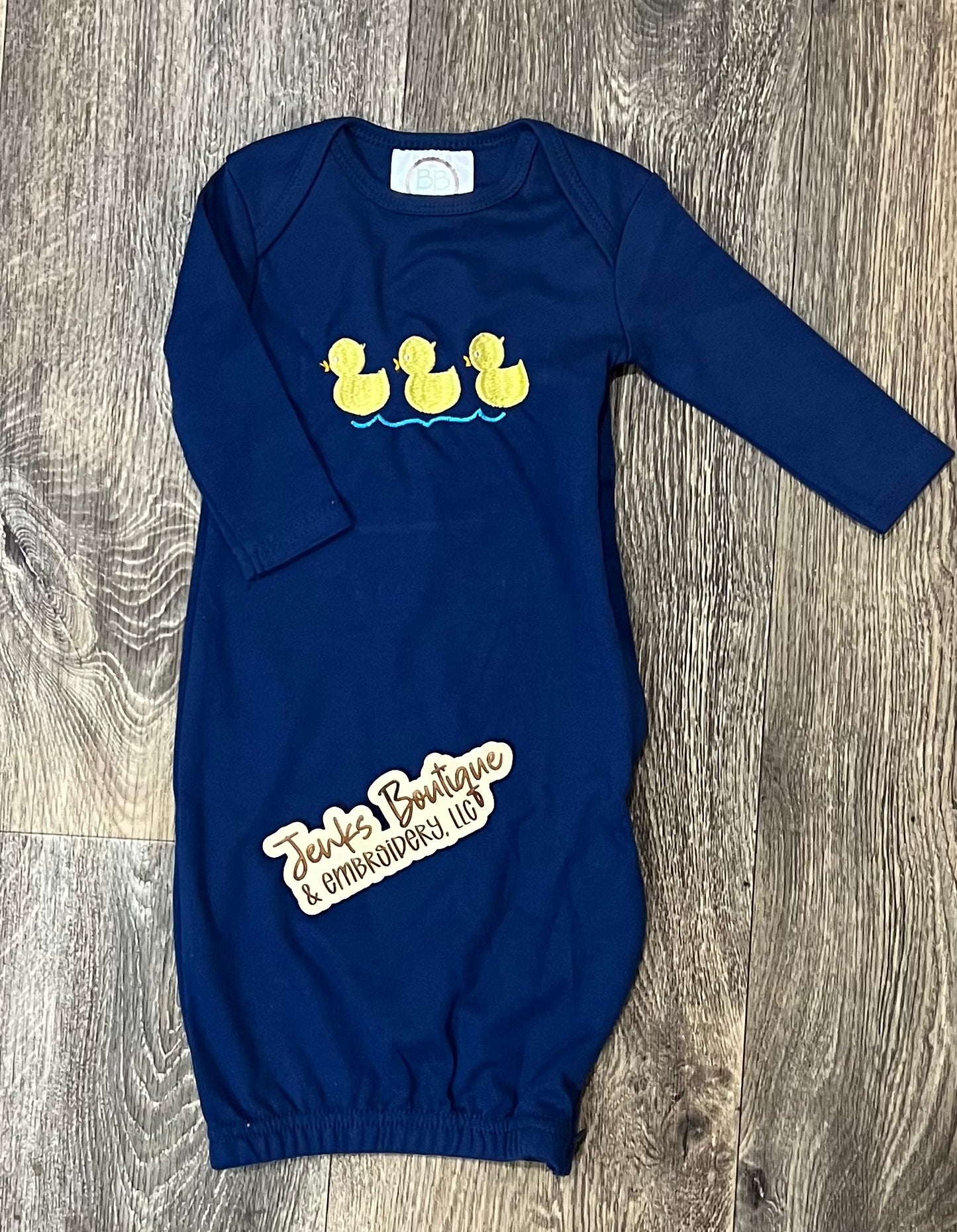 Little Ducklings Navy Gown
