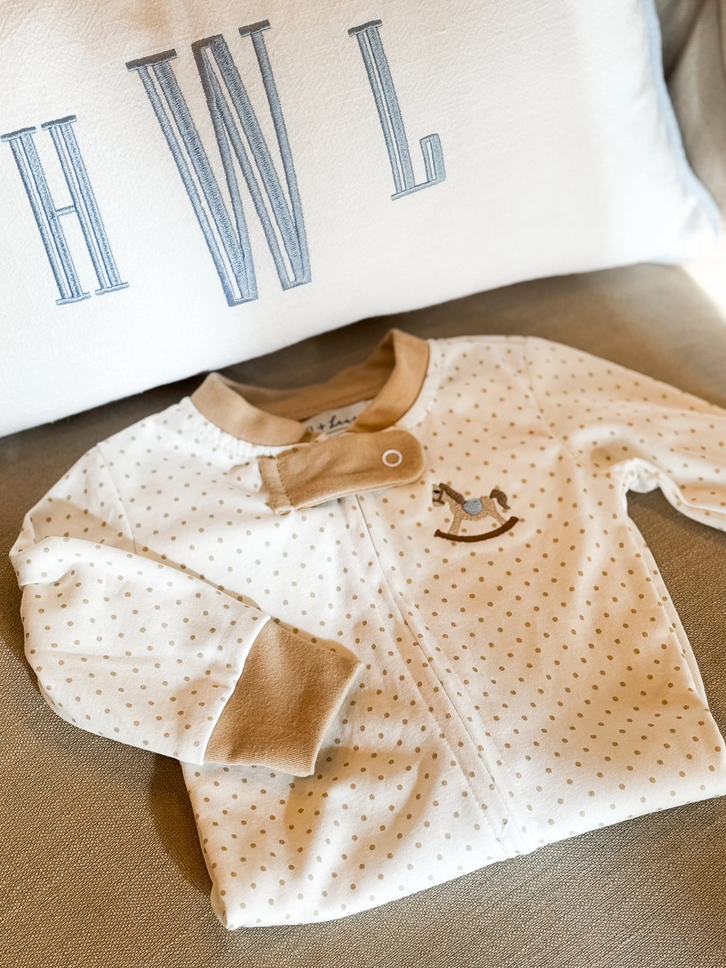 Bitty Dot Infant Footie Sleeper